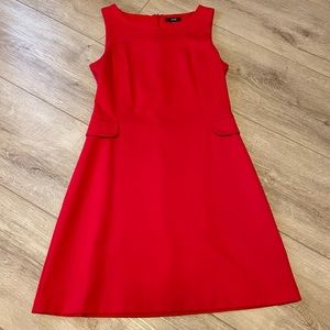Jacob Red Sleeveless Dress, XS